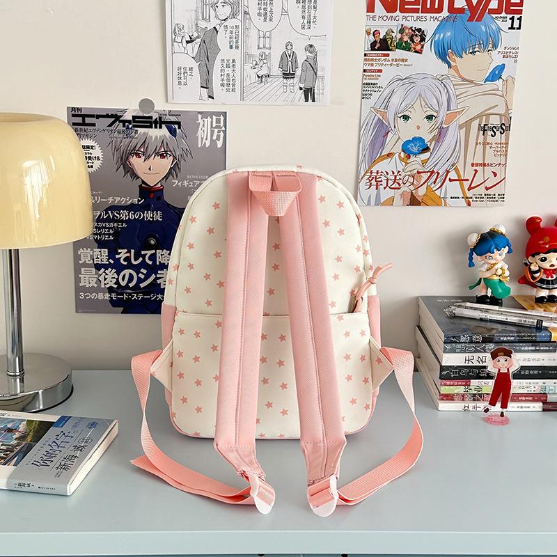 Fresh Schoolbag Girl College Student Korean Version Ins Cute Computer Backpack Junior and Senior High School Student Large Capacity Backpack