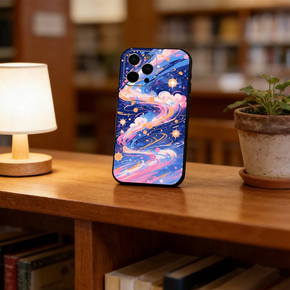 colorful Phone Case Silicone Soft For IPhone 17 16 15 14 13 12 11 X XR Plus Pro Max Plus