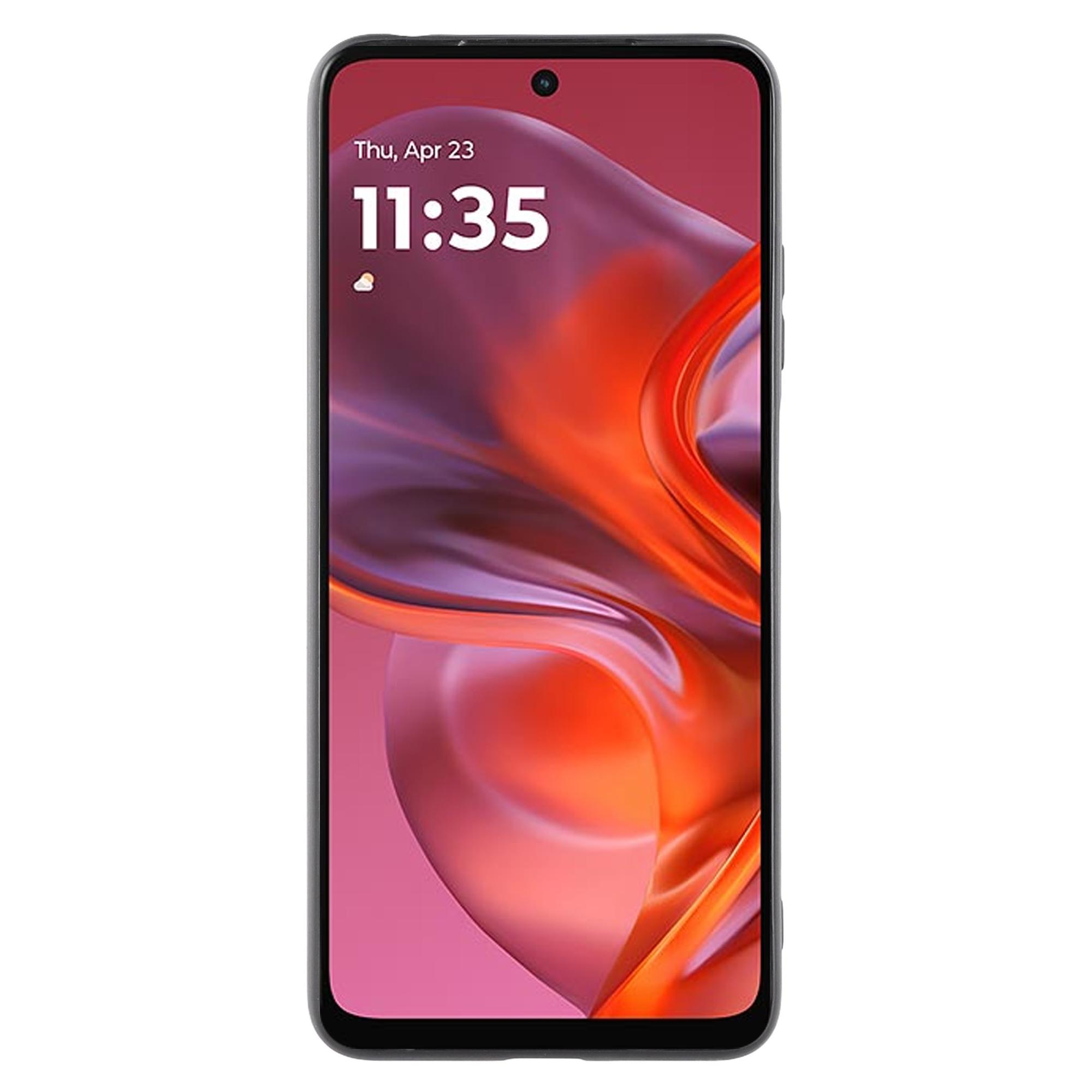 

For Motorola Moto G05 4G/E15 4G Case Shockproof Glossy TPU Flexible Phone Cover Style A