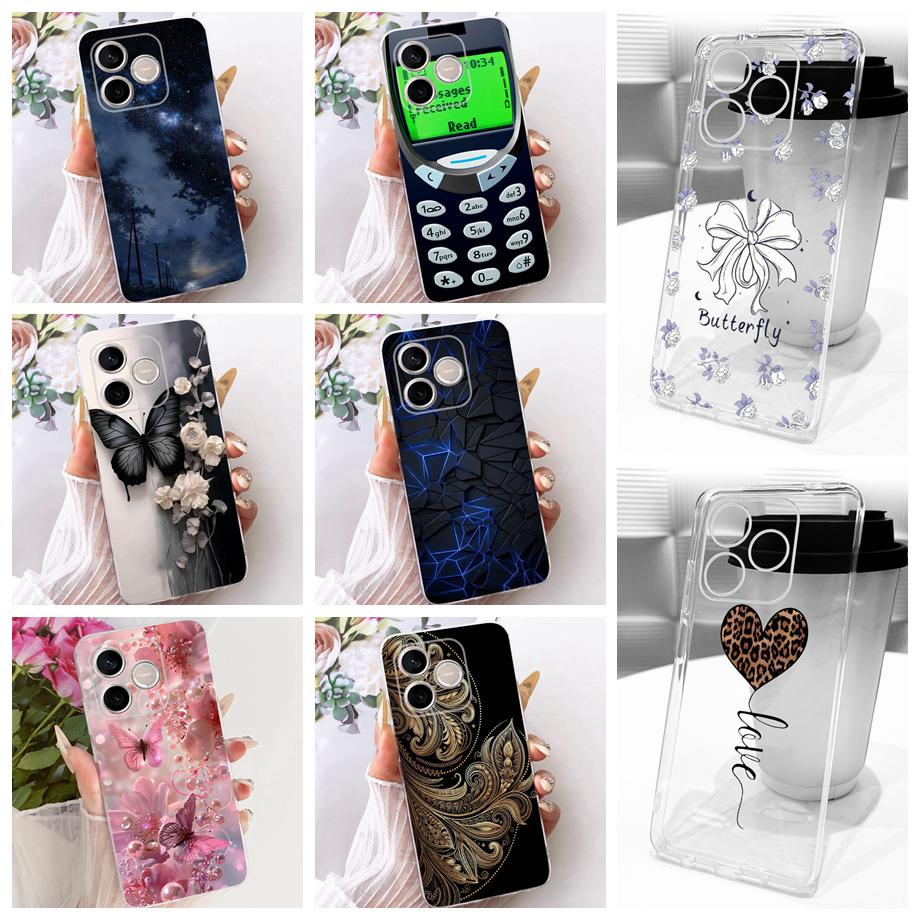Flower Cartoon Fashion Design Phone Case For Honor 600 Lite Honor 500 Smart Honor600 Funda Soft Silicone Shockproof Back Cover