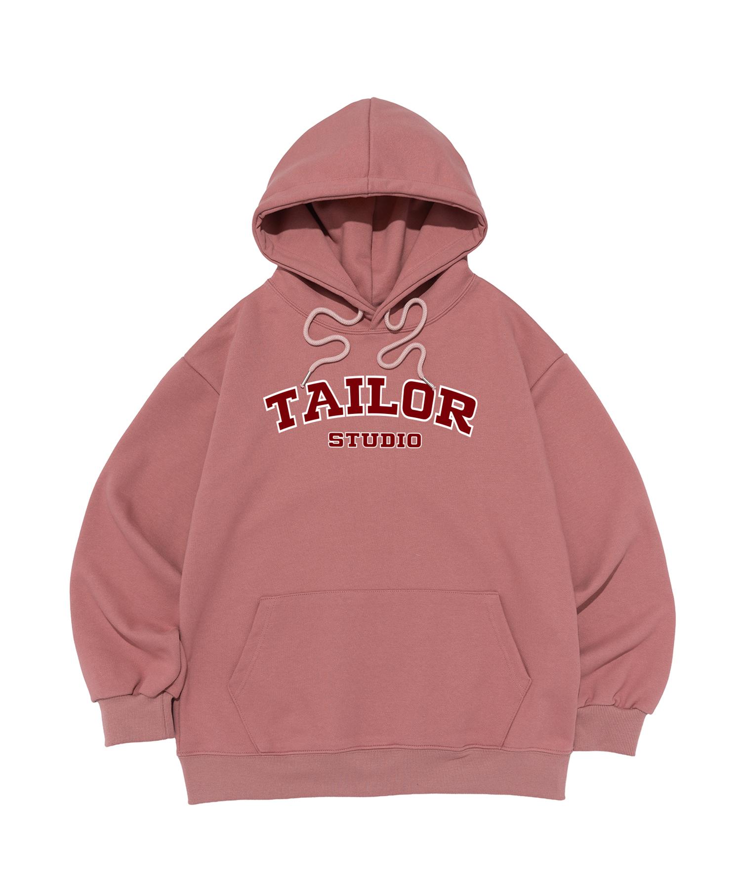 Taylor Studio Original Logo Hoodie (Pink) S (No Brushed Fabric)