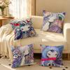 K-Kikuo Art A-Album  Square Double-Sided printed Pillow Case Bedroom Bedside Pillow Sofa Cushion Cover