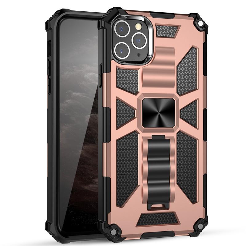 

Premium Military Grade 16 Shockproof Case With Built-in Stand Perfect For Protection Pink PM