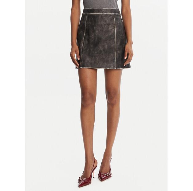 Юбка из искусственной кожи Guess W5YD46 EU XXL