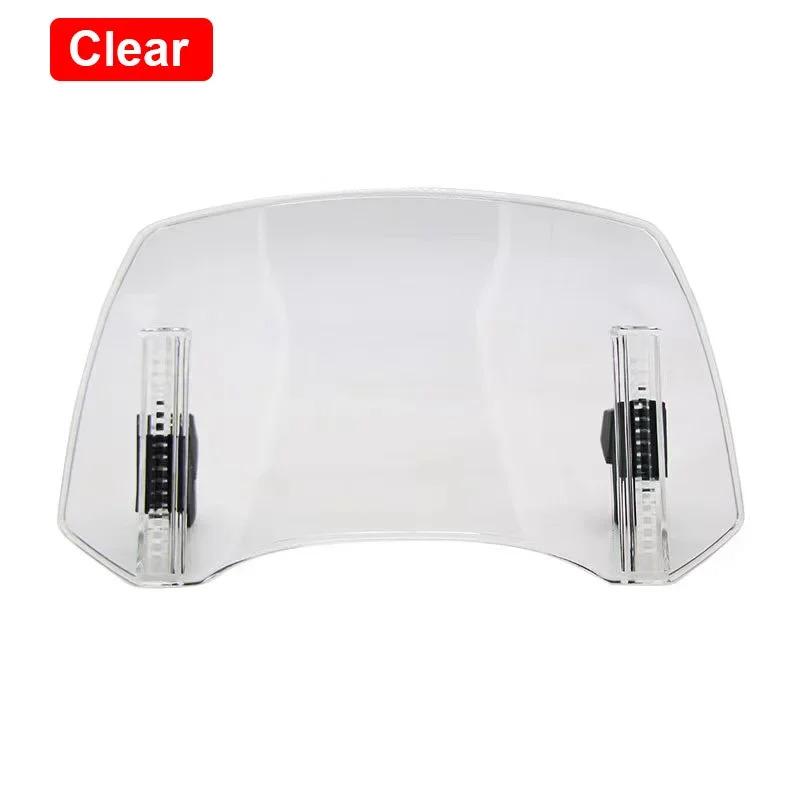 Universal Motorcycle Windshield Extension Adjustable SpoilerDeflector Fit For BMW F900R F900XR F650GS F700GS F800GS F650CS F800R