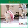 Soft Adorable Hedgehog Plush Keychain Small Stuffed Animal Doll Kids Gift