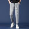 Mesh Ice Pants Spring and Summer Men's Loose Large Size Leggings Sports Breathable Nine-point Casual Pants Trendy Men's Pants
