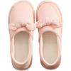 Slippers, Indoor Shoes, Room Shoes, Women's, Warm, Non-Slip, Stylish, Fluffy, For Room Use, Men's (Pink, S)