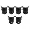 Plastic Billiard Table Pockets Replacement Set of 6 for American Tables