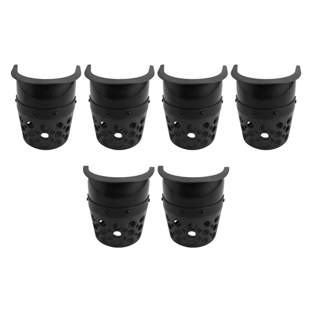 Plastic Billiard Table Pockets Replacement Set of 6 for American Tables