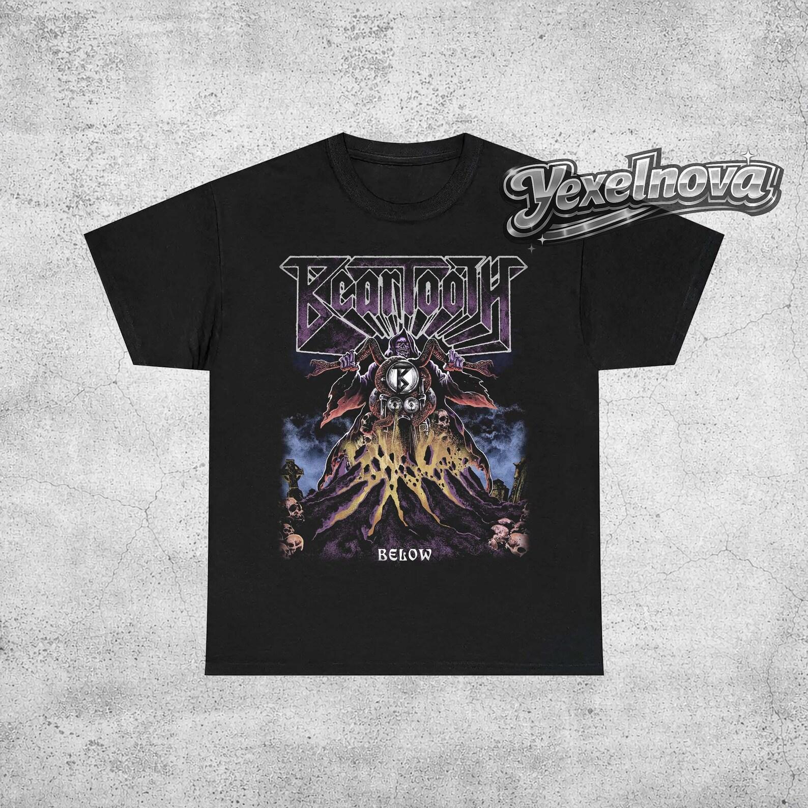 Beartooth Below Album T-Shirt – Metal Rocker Band Merch XL