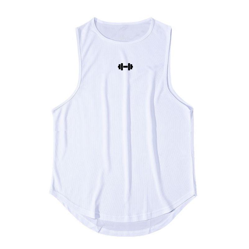 Men's Quick-Dry Sleeveless Sports T-shirt - Breathable Summer Running Vest