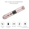 Portable Wireless Hair Straightener USB Rechargeable Ceramic Straightener for Home Travel