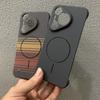 Ultra-Thin Shockproof Carbon Fibre Frameless Case For Huawei P70 Pura70 Pro Plus Mate 70 60 50 Magnetic Wireless Charging Cover