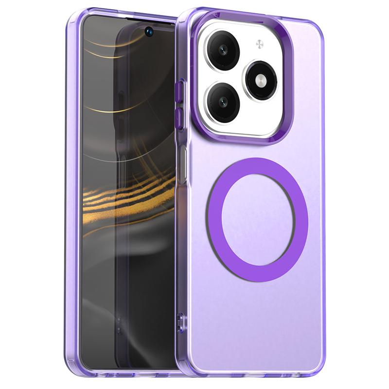 Magnetic Adsorption Wireless Charge Cover For Infinix Smart 8 Transparent Case For Infinix Smart 8 Case For Infinix Smart 8 Case