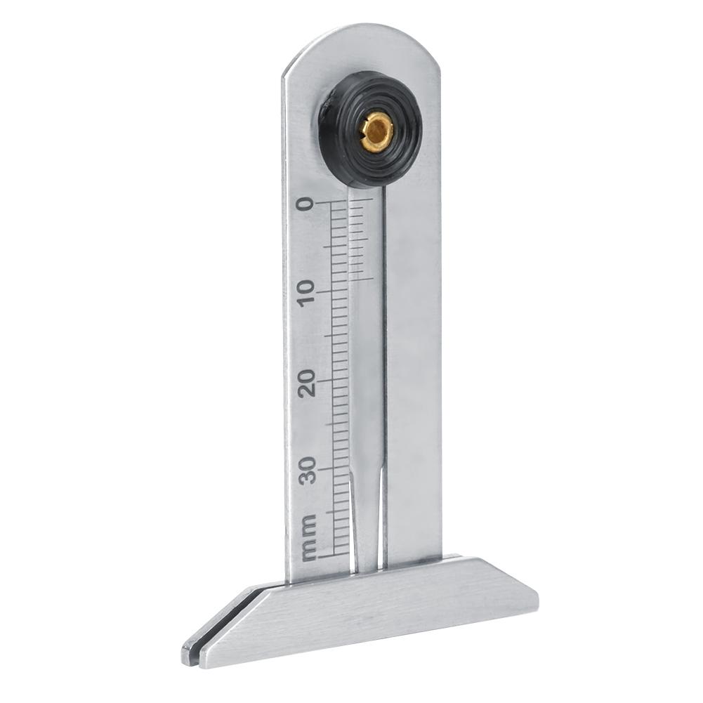 Tire Tread Depth Gauge Meter Stainless Steel Vernier Caliper Measuring Tool 0-30mm