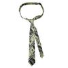 Zebra Leopard Print LOVE Poker 5cm Tie with Unisex Shirt - Versatile, Customizable 