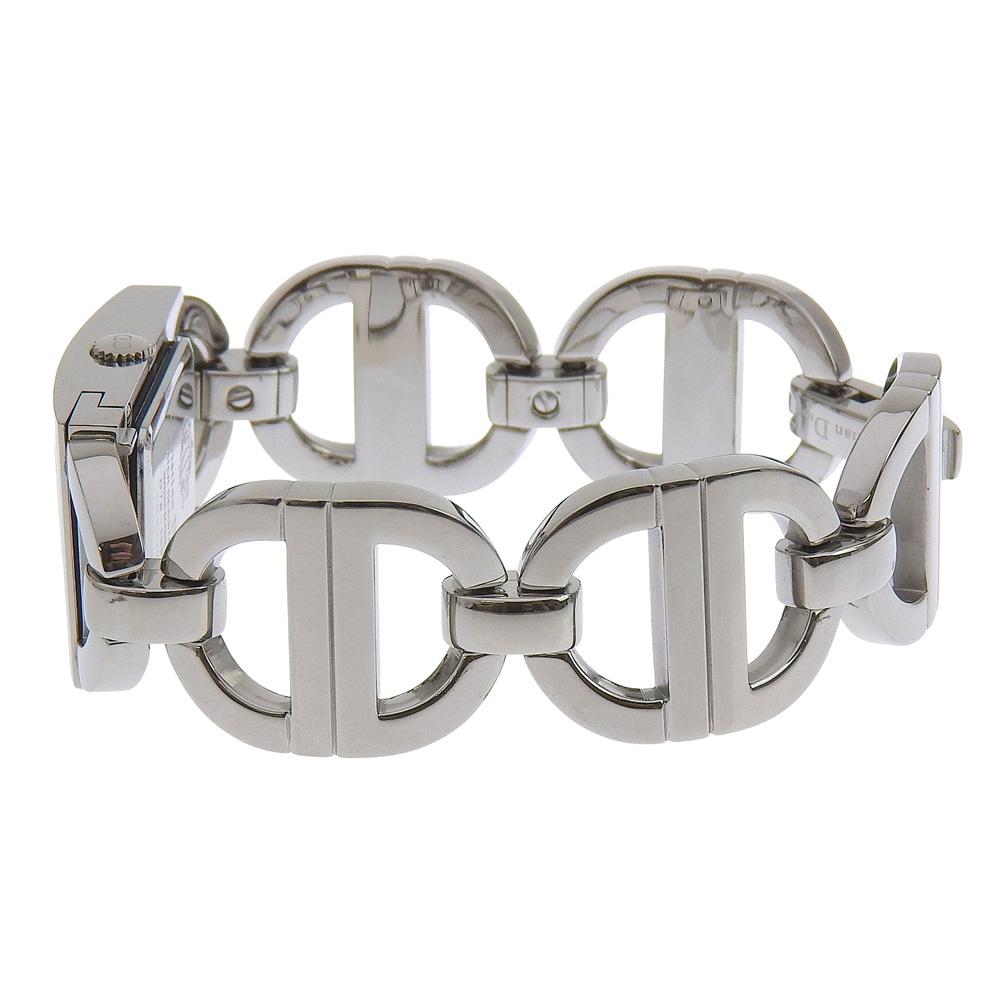 Dior Maris Watches D78-109 White shellDial Stainless Steel Quartz Analog Display Women Used