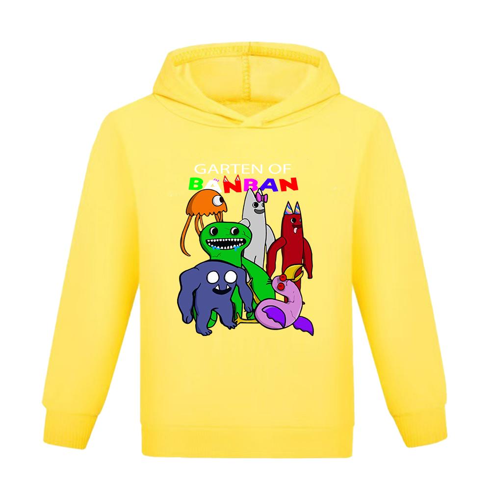 Garten Of BanBan Hoodies Kids Clothes Pullover Banban Garden Children Hoody Sweatshirt Boys Girls Hoodie Streetwear Autumn