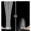 Bathroom 304 Stainless Steel Shower Head Small Waist Pressurized Handheld Nozzle Household Bathroom Shower Head Accessories