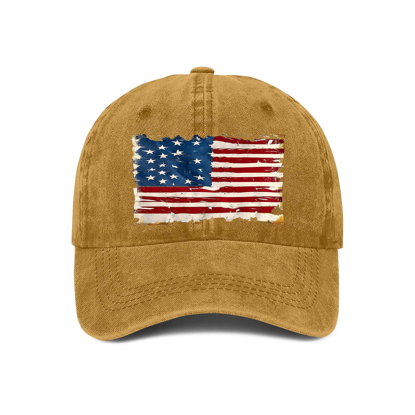 

Стильные мужские и женские регулируемые бейсболки ко Дню независимости One Size