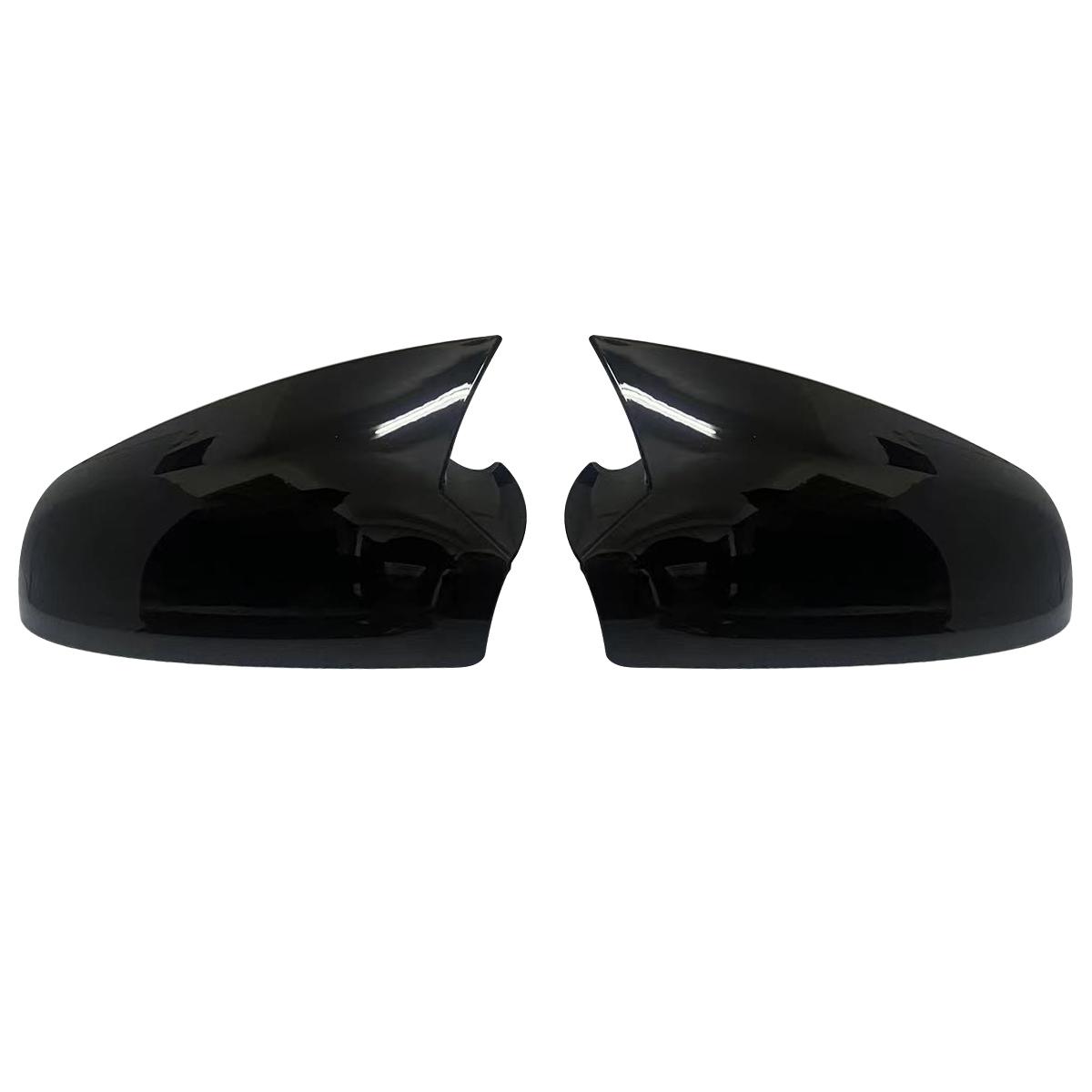 

Пара боковых зеркальных чехлов для Vauxhall Opel Astra H MK5 Door 2004-2009 глянцевая черная крышка зеркала заднего вида, автомобильные аксессуары Glossy Black