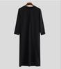 2026 Men's Loose Zipper Robe: Middle Eastern Arab and Malaysian Style