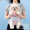 Haustier Front-Rucksack Verstellbar Atmungsaktiv Tragbar Brust-Tragetasche für Kleine Hunde Katzen Outdoor Spaziergang Reisen
