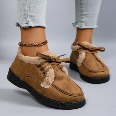 New Autumn and Winter Products: Women's Low Cut Cotton Boots, Warm, Comfortable, Breathable and Casual Shoes