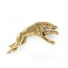 Greyhound, English Greyhound - Gold-plated Pin Brooch, Elegant Dog Ornament, Unique Pin by Art-Dog Brand
