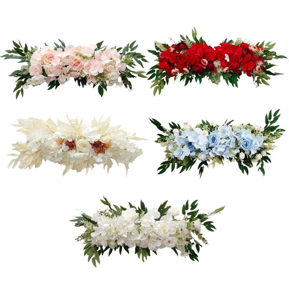 Peonies Rose Mix Flower Wreath Simulation Flower Wedding Arch Flowers Wedding Decor
