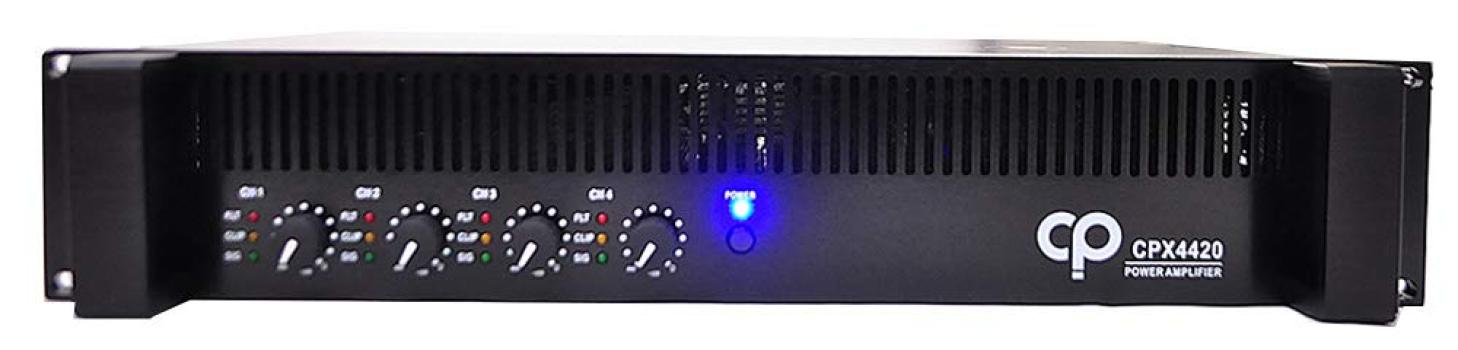 

CLASSIC PRO 4ch power amplifier CPX4420 4ch power amplifier