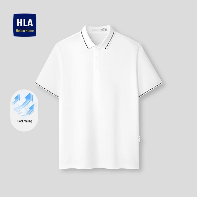HLA Men s Short Sleeve Polo Shirt 26 Light Business Series 2XL