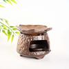 Chinese Antique Tea Incense Burner & Candle Warmer with Cedar Diffuser