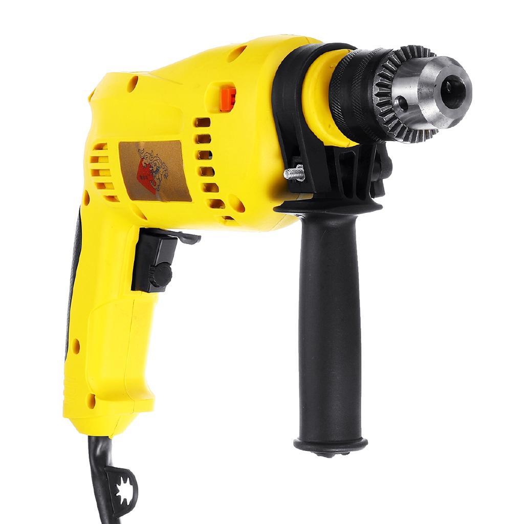 13MM Brushless Motor Electric Handheld Impact Drill Hammer Drill Impact Drill Multi-function Torque Driver Tool 1880W