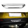 Rear Bumper Fog Light Lamp Cover Trim Bezels For Chevrolet Camaro 2017+ Chrome
