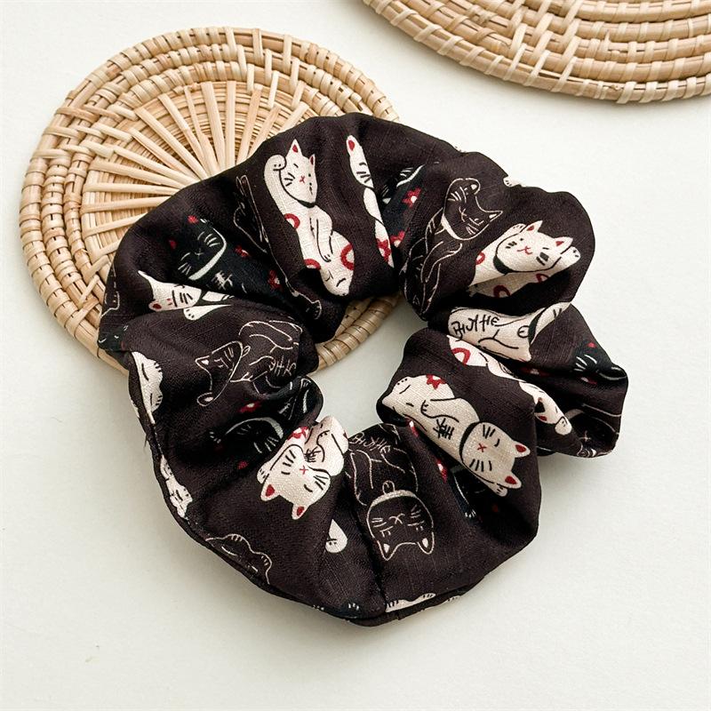 

Simple Fabric Hair Bow, Bohemian Hair String, Hair Tie for Tying Hair, Girl s Hair Bun Accessory кофейный