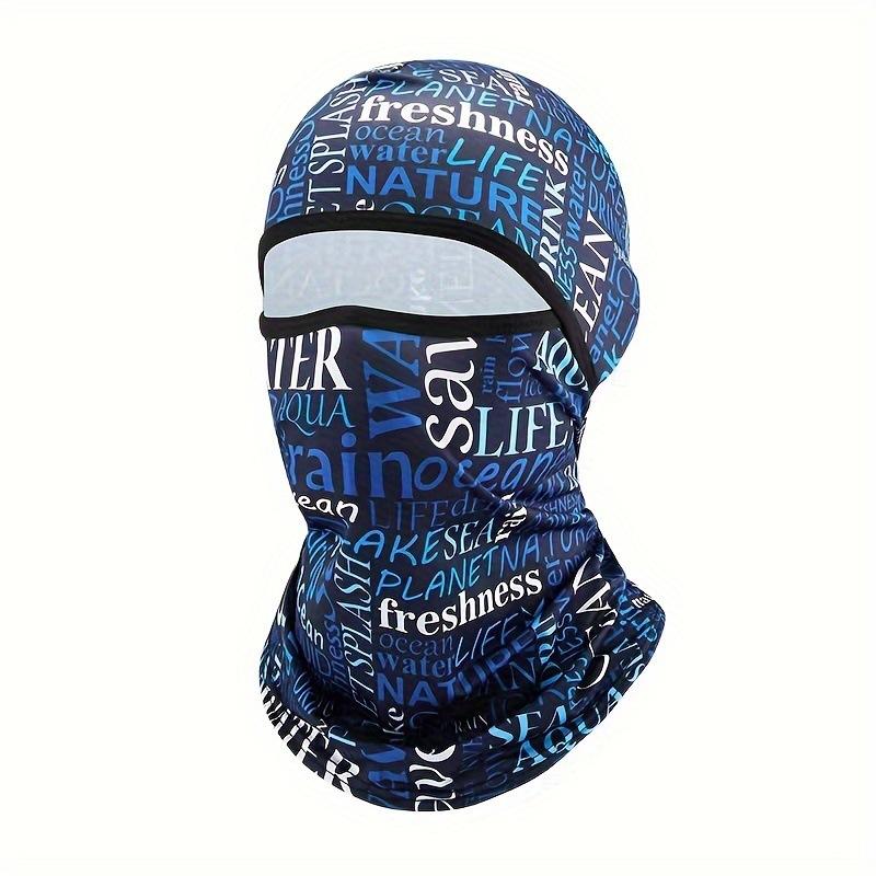 Cooling Full Face Balaclava Breathable UV Protection Cycling Motorcycle Face Mask Moisture-wicking Quick Dry Outdoor Face Mask