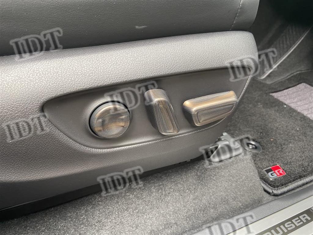 IDT Mini Wiping Cloth Included New 300 Series Land Cruiser Front Power Seat Switch Garnish Switch Cover Trim Interior Panel Land Cruiser 300 - 8-Way