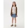 Mark Jenny Girls' Sweet and Cool Versatile Denim Short Skirt Pleated Skirt Kidsren's Skirt 2026 Spring New Style 250136
