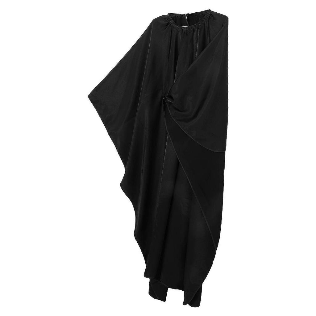 1PC Cutclothes Special Hair Cutting Apron Large Size Hairdressing Cape Waterproof Haircut Cape for Barber Shop Salon Use(Black)