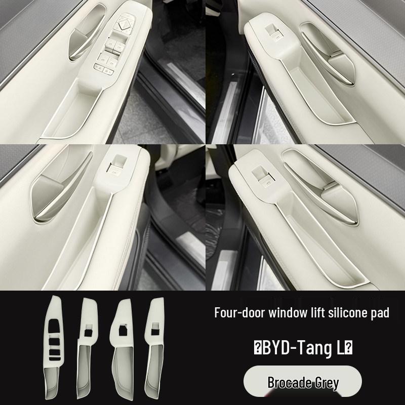 BYD Tang L Silikon Schalthebel & Konsolenmatte mit kabellosem Ladegerät