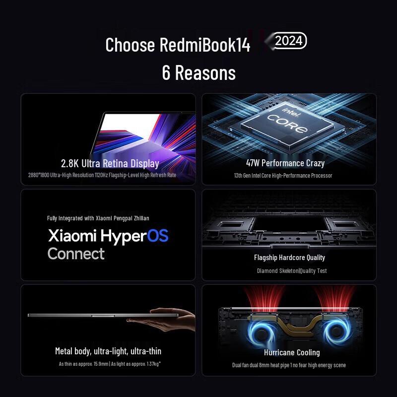 RedmiBook 14 2024 Laptop (CN version)