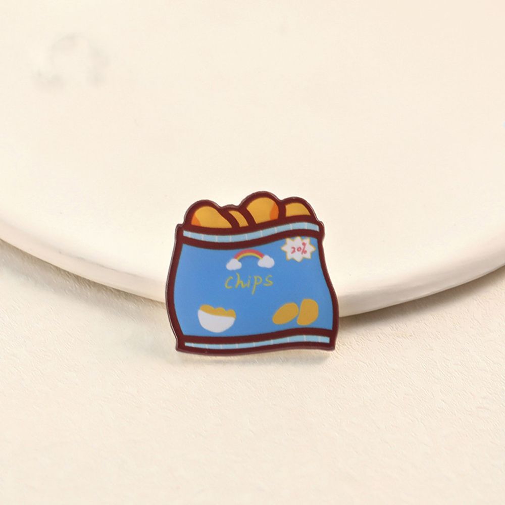Japanische einfache süße schöne Acryl Student Mode Schmuck Cartoon Brosche koreanischen Stil Brosche Tasche Ornament