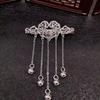 Versatile Antique-Style Peace Lock Bell Hairpin  Chinese-Style Hair Clip Side Clip Hair Accessory