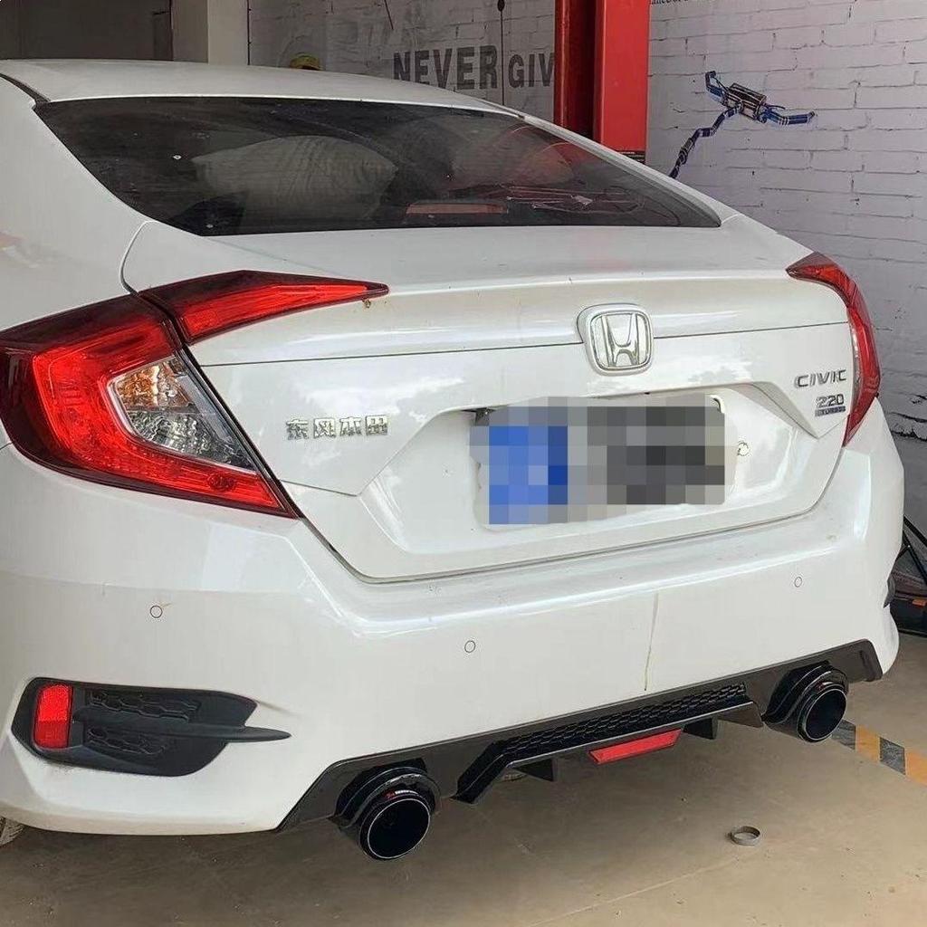 10th Gen Civic Rear Bumper Triangle Tail Light Upgrade