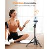 Kingjoy M080P Foldable Aluminum Alloy Telescopic Selfie Live Broadcast Table Mobile Phone Tripod Face Tracking Remote Control