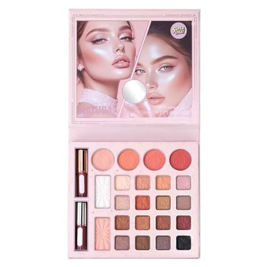 Eyeshadow Palette Makeup 24 Colors Northmead Cosmetic - Women Teenagers Eye Portable