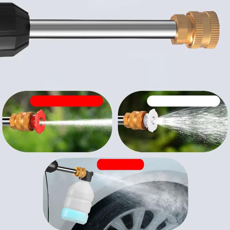 Rechargeable Portable High-Pressure Car Wash Water Gun with Lithium Battery