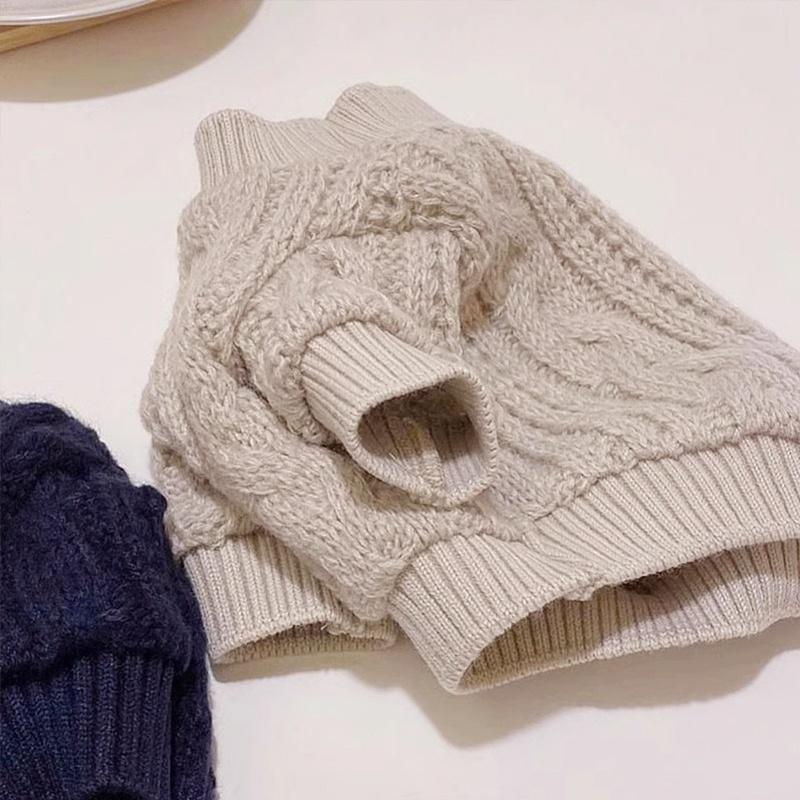 

Осенний вязаный свитер для собак, модная одежда для собак, милые принты, свитера для щенков, теплые свитера для кошек, костюмы для домашних животных, товары для собак чихуахуа XS